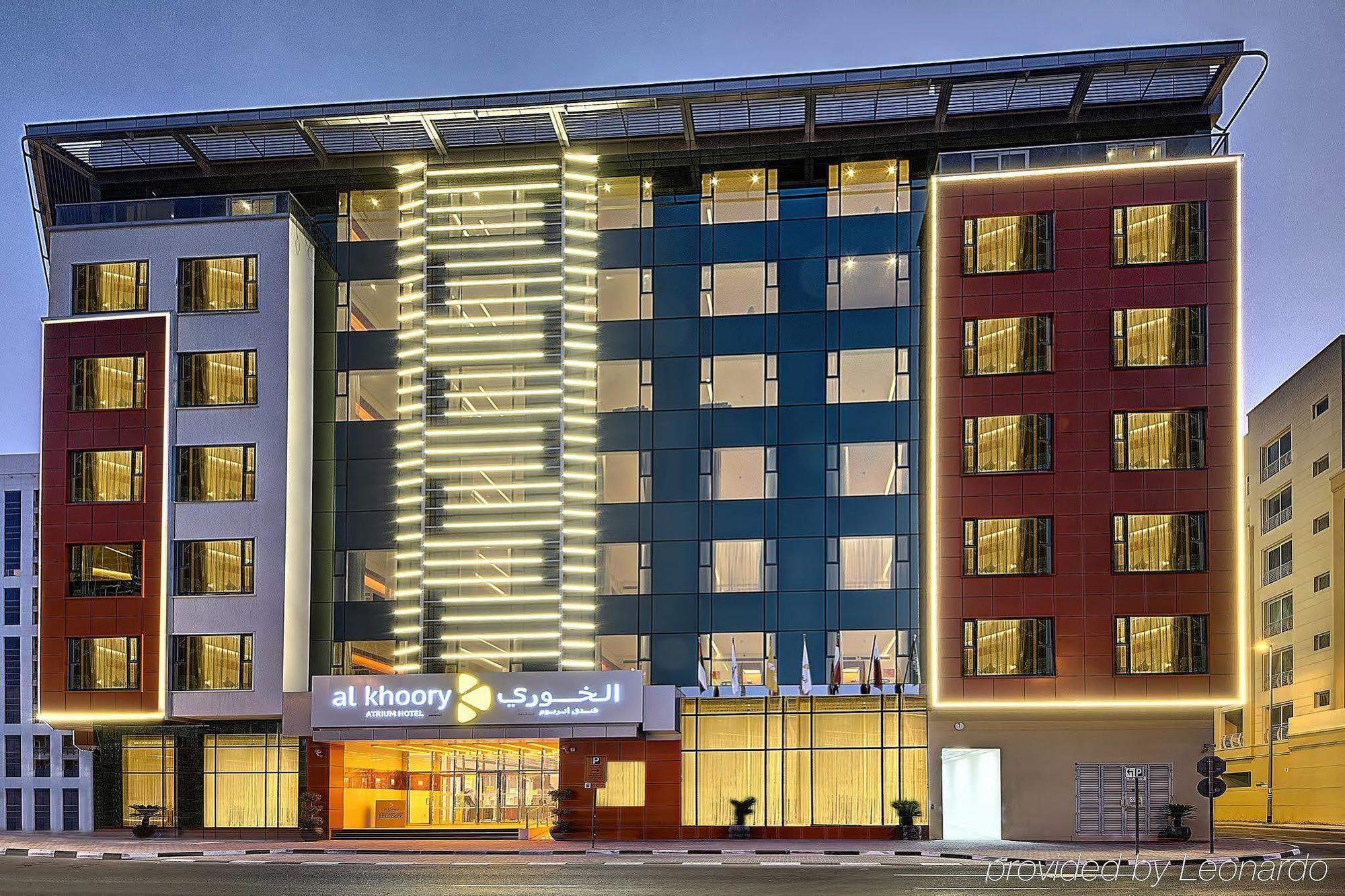 Hotel Al Khoory Atrium Dubái Exterior foto