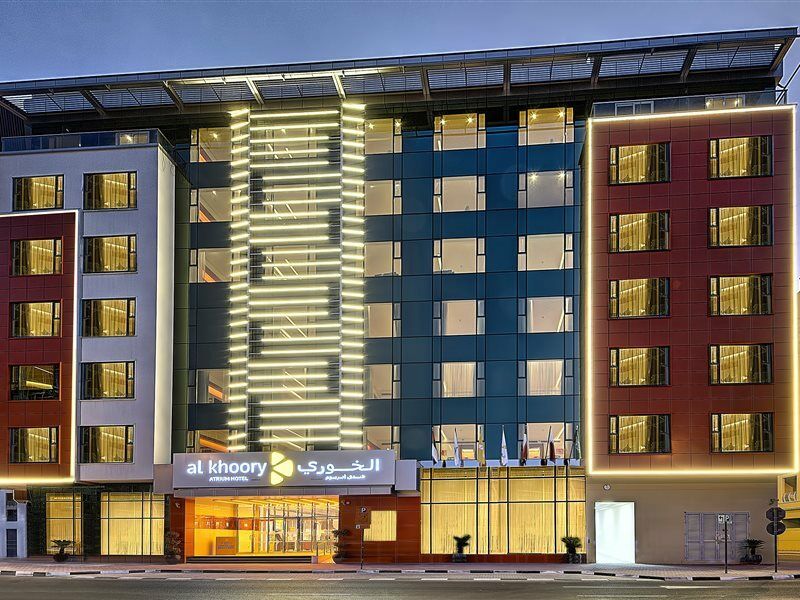 Hotel Al Khoory Atrium Dubái Exterior foto