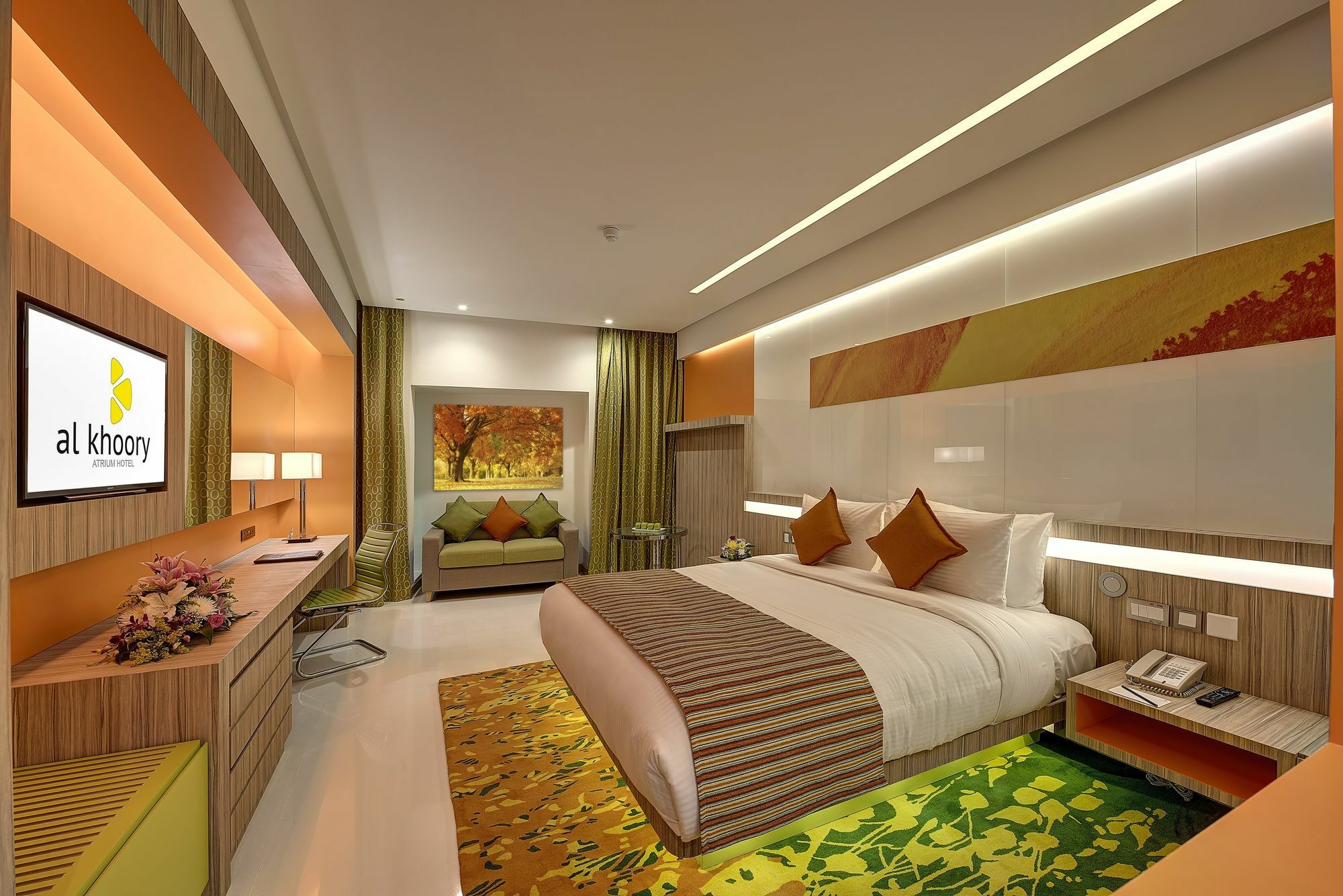 Hotel Al Khoory Atrium Dubái Exterior foto
