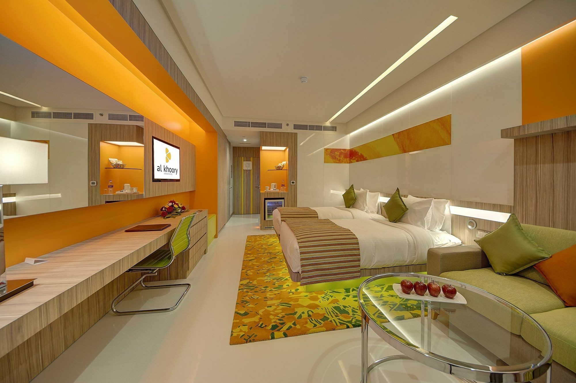 Hotel Al Khoory Atrium Dubái Exterior foto